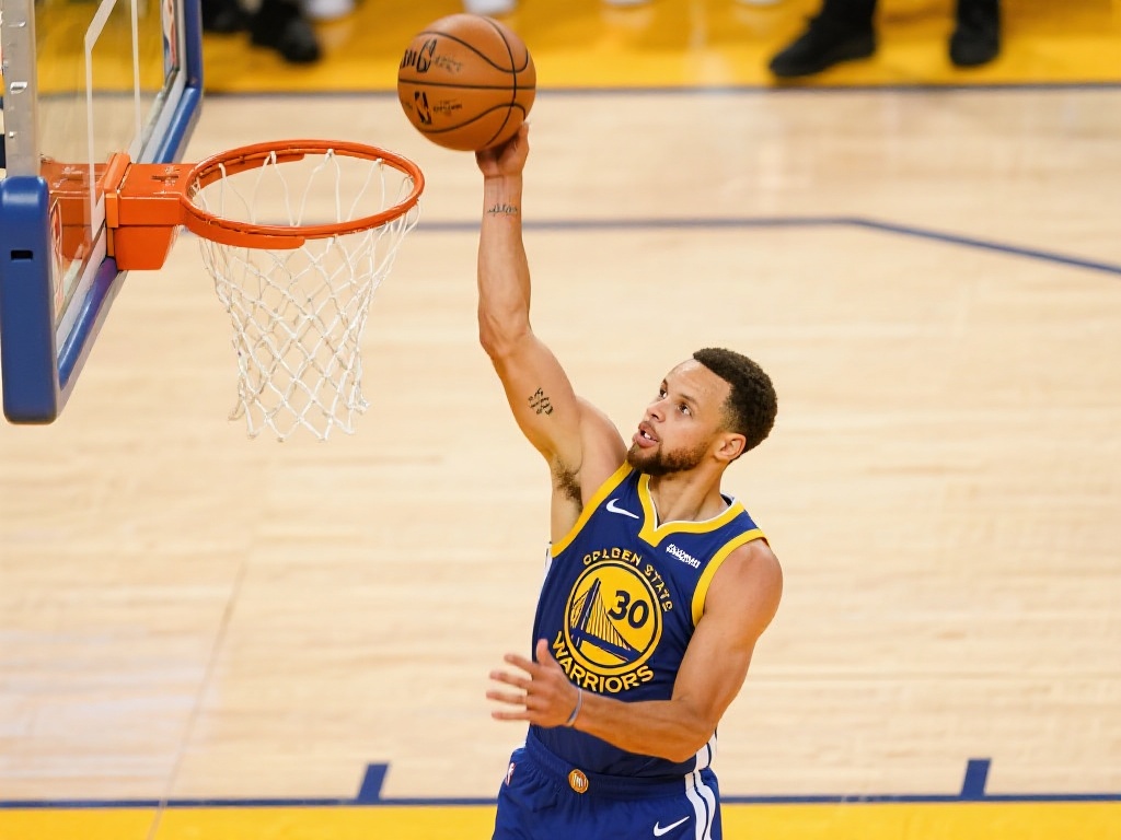 迪亚洛持球反击抛投得分后不幸伤退 以库里为例,他在抛投时不仅会考虑自己的身